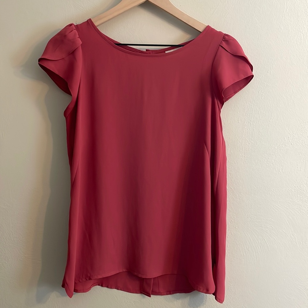 Loft Petal Sleeve Top